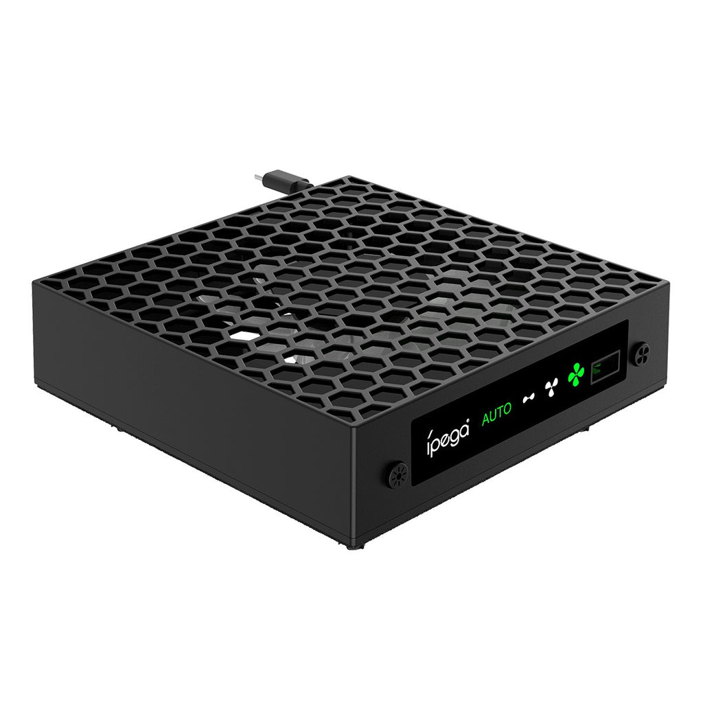Top Cooling Fan with RGB Headset Stand for Xbox Series X